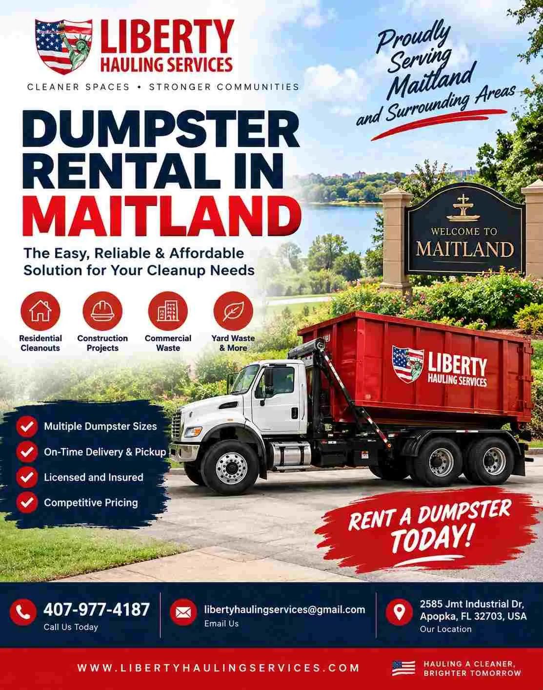 How to Get the Most Value From Your Dumpster Rental in Maitland